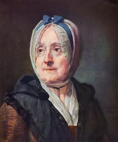Portrait of Françoise Marguerite Pouget Jean-Baptiste-Simeon Chardin